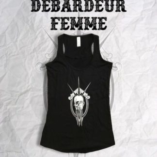 Tee shirt débardeur noir